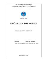 hoàn thiện công tác kế toán doanh thu, chi phí và xác định kết quả kinh tại công ty cổ phần giống cây trồng quảng ninh