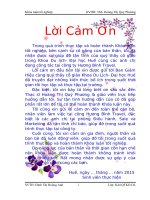 đánh giá sự hài lòng của khách quốc tế về chương trình du lịch dmz (demilitarized zone) của công ty hương bình travel