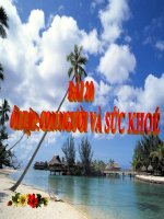 bài giảng khoa học 5 bài 20 ôn tập con người và sức khỏe