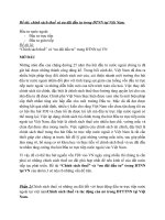 Chính sách thuế và ưu đãi đầu tư trong ĐTNN tại việt nam