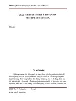 nghiên cứu thiết bị truyền dẫn mini-link của ericsson