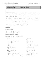 Luyện thi đại học chuyên đề tích phân