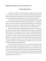 Hiệu quả định hướng dư luận xã hội của báo chí