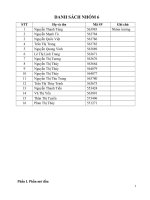 Thiết kế hệ thống xử lý nước thải nhà máy sản xuất bia