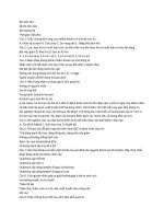 ĐỀ THI HẾT MÔN BỘ MÔN NHI ( ĐẠI HỌC Y HN)