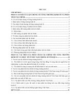 phân tích vai trò của phân tích tài chính tới tăng trường kinh tế. chứng minh vai trò đó ở việt nam trong 20 năm qua