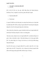 Tìm hiểu về virut HIV và tình hình lây nhiễm