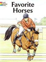 dover coloring book favorite horses