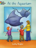 dover coloring book at the aquarium
