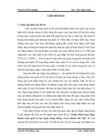 hoàn thiện hoạt động thanh toán quốc tế tại ngân hàng đông á - chi nhánh hà nội