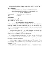 ĐÁNH GIÁ HIỆU QUẢ GIÁO DỤC DINH DƯỠNG CHO BÀ MẸ  NHẰM GIẢM SUY DINH DƯỠNG TRẺ EM DƯỚI 24 THÁNG TUỔI  TẠI SÓC SƠN, HÀ NỘI (20102011)