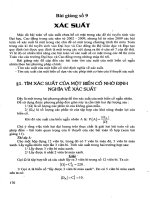 Chủ đề xác suất Ôn thi toán học