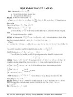 HÀM số có lời GIẢI CHI TIẾT