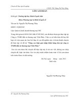 nâng cao hiệu quả nhập khẩu hàng hóa tại công ty tnhh đầu tư thương mại vĩnh phúc