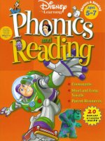 disney phonics reading ages 5-7