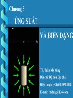 bài giảng địa chất cấu tạo chương 3 ứng suất và biến dạng