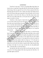 Thực trạng và giải pháp chuyển dịch cơ cấu kinh tế ngành trồng trọt tại vĩnh phúc