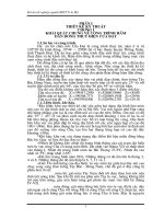 ĐỒ ÁN THIẾT KẾ XÂY DỰNG HẦM DẪN DÒNG THỦY ĐIỆN CỬA ĐẠT