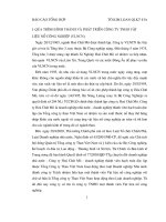 Thực tập tổng hợp tại công ty TNHH vật liệu nổ công nghiệp