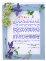 quản lý và nâng cao chất lượng hoạt động nhà văn hóa, nhà sinh hoạt cộng đồng trên địa bàn thị xã hương trà