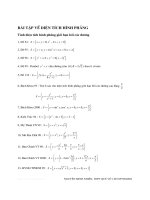 Bài Tập Về Diện Tích Hình Phẳng