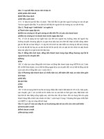 tài liệu trắc nghiệm môn thanh toán quốc tế, LC, hối phiếu, kì phiếu