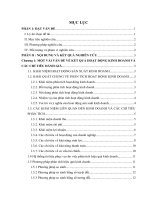 phân tích hiệu quả hoạt động kinh doanh tại công ty cổ phần chế biến lâm sản xuất khẩu pisico huế (repaired)