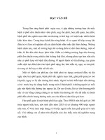 nghiên cứu đặc điểm lâm sàng, cận lâm sàng một số bệnh phổi có phối hợp với đái tháo đường điều trị tại khoa hô hấp-bệnh viện bạch mai trong hai năm 2009-2010