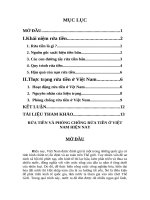 rửa tiền và phòng chống rửa tiền ở việt nam hiện nay