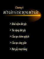 bài giảng địa chất cấu tạo chương  6a đứt gãy và tác dụng của đứt gãy