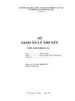Giáo án Kiểm Định Cầu  Hệ Cao Đẳng