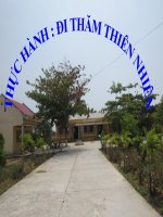 bài giảng tự nhiên xã hội lớp 3 bài 56 thực hành đi thăm thiên nhiên