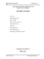 Đề tài SKKN tổ chức trò chơi cho học sinh tiểu học