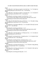 CÂU hỏi vấn đáp HP PHƯƠNG PHÁP dạy học tự NHIÊN xã hội ở TIỂU học