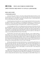 swot and 5 forces competitor (phân tích ma trận swot và 5 áp lực cạnh tranh)