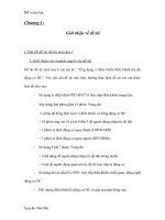 Ứng dụng vi điều khiển điều khiển tốc độ động cơ DC