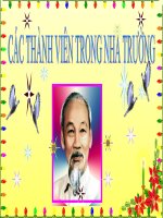 bài giảng tự nhiên xã hội lớp 2 bài 16 các thành viên trong nhà trường