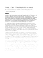 chapter 3 types of e-business models and markets