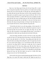 một số giải pháp nhằm thúc đẩy hoạt động xuất khẩu của tổng công ty rau quả việt nam sang viễn đông-liên bang nga