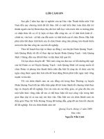 đổi mới công tác đào tạo và bồi dưỡng đội ngũ cán bộ đoàn cơ sở huyện quảng trạch - tỉnh quảng bình