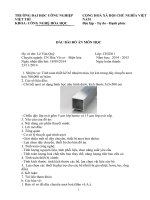 Tính toán thiết kế bể nhuộm màu, bịt kín trong dây chuyền anot hoá 700.000 m2năm