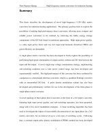 design and analysis of high-frequency matrix converters for induction heating