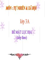 bài giảng tự nhiên xã hội lớp 3 bài 68 ôn tập và kiểm tra học kì 2 - tự nhiên