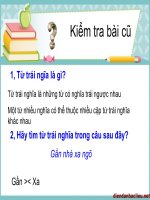 Bài giảng Thành ngữ Văn 7