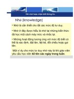 Tài liệu kiểm tra đánh giá. Tìm hiểu 1 số khái niệm