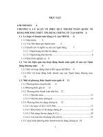 nâng cao hiệu quả hoạt động thanh toán quốc tế bằng phương thức tín dụng chứng từ tại ngân hàng tmcp kiên long