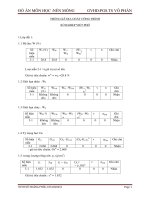 đồ án môn học nền móng-thống kê địa chất công trình xí nghiệp việt phó