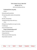 Tài liệu công cụ đánh giá theo chủ đề Môn Ngữ văn 6 chủ đề truyện hiện đại Việt Nam