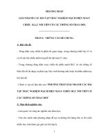 sáng kiến kinh nghiệm giải nhanh điện xoay chiều