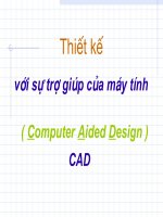 Bài giảng Autocad 2004 (2d) Đại học, Cao đẳng